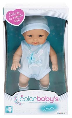 Brinquedo bebe chorão articulado 26cm (+2anos)