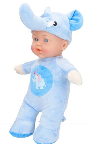 Brinquedo bebe chorão com som 32cm (+3anos) - Image 2