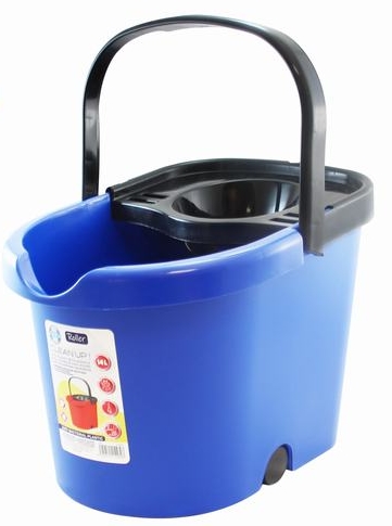 balde chão rodas Urban Living em plástico 14L