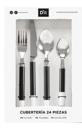 Talheres CL em pvc e metal - 24 unds - Image 2