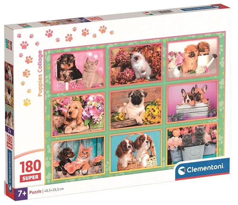 Puzzle Clementoni 180 - Puppies college