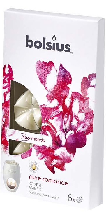 Trates aromatizadoras Bolsius - Rosas & Ambar